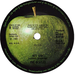 <span class="mw-page-title-main">Hey Jude</span> 1968 single by the Beatles