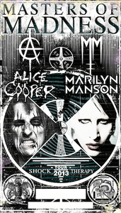 <span class="mw-page-title-main">Masters of Madness Tour</span> 2013 concert tour by Alice Cooper and Marilyn Manson