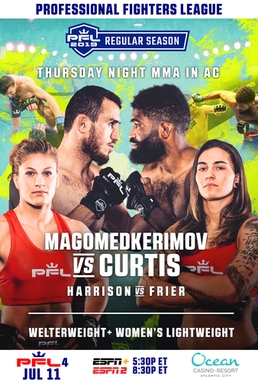 <span class="mw-page-title-main">PFL 4 (2019 season)</span> Professional Fighters League MMA event in 2019