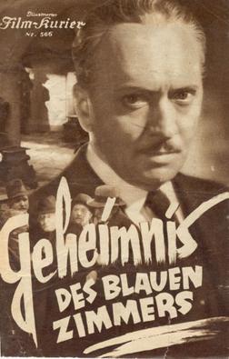 <i>Geheimnis des blauen Zimmers</i> 1932 film