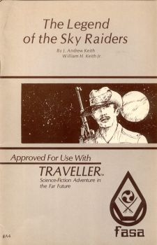 <i>The Legend of the Sky Raiders</i> Science-fiction role-playing game supplement