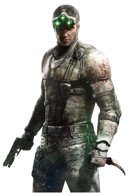 Sam Fisher (<i>Splinter Cell</i>) Fictional character in the videogame and novel series "Tom Clancys Splinter Cell"