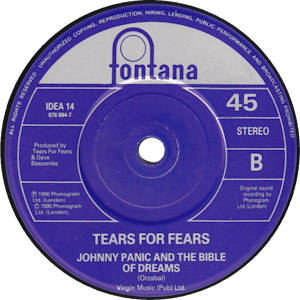 <span class="mw-page-title-main">Johnny Panic and the Bible of Dreams (song)</span> 1991 single by Tears for Fears