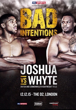 <span class="mw-page-title-main">Anthony Joshua vs Dillian Whyte</span> Boxing competition