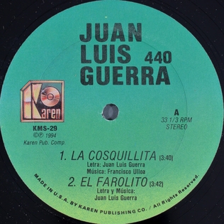 <span class="mw-page-title-main">La Cosquillita</span> 1994 single by Juan Luis Guerra