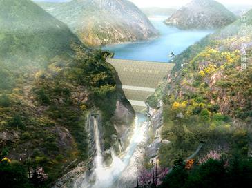 File:Shuangjiangkou Dam rendition.jpg