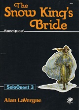 <i>SoloQuest 3: The Snow Kings Bride</i> Tabletop fantasy role-playing game adventure