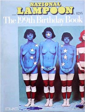 <i>National Lampoon The 199th Birthday Book</i> 1975 book from the National Lampoon magazine