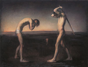 <i>Iron Law</i> (painting) 1984 painting by Odd Nerdrum