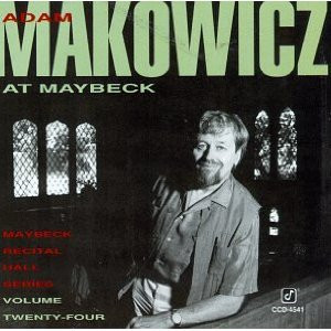 <i>Adam Makowicz at Maybeck</i> 1993 live album by Adam Makowicz