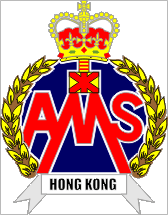 Badge of the Auxiliary Medical Service, 1950–1997.