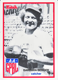 <span class="mw-page-title-main">Barbara Berger</span> All-American Girls Professional Baseball League player