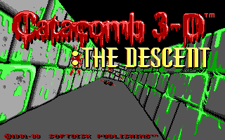 File:Catacomb 3-D The Descent title screen.png