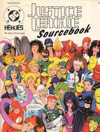 <i>Justice League Sourcebook</i> Role-playing game supplement