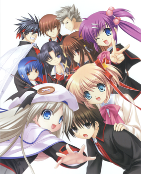 Ex little. Маленькие проказники! / Little Busters!. Little Busters персонажи. Маленькие проказники персонажи. Маленькие проказники! Ex / little Busters!: Ex.