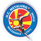 RK Metalurg Skopje handball club from Macedonia