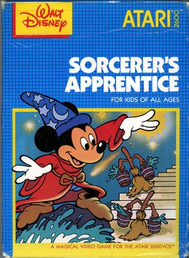 <i>Sorcerers Apprentice</i> (Atari 2600) 1983 video game