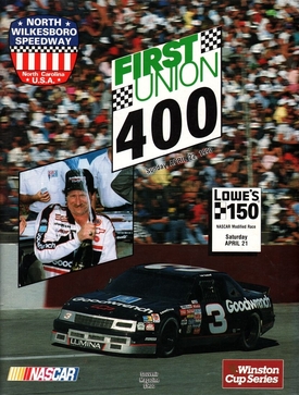 <span class="mw-page-title-main">1990 First Union 400</span> Seventh race of the 1990 NASCAR Winston Cup Series