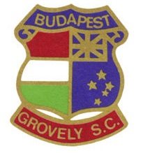 Badge of the former Budapest Grovely (Hungarian) football club (now Westside FC) Budapest Grovely.jpg