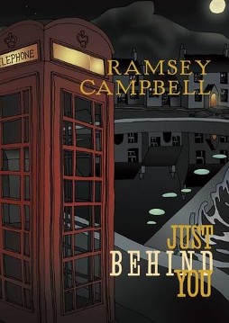 First edition, cover art by James Hannah JustBehindYou.jpg