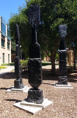 <i>Bedford Sentinels</i> Art installation at Stanford University, United States