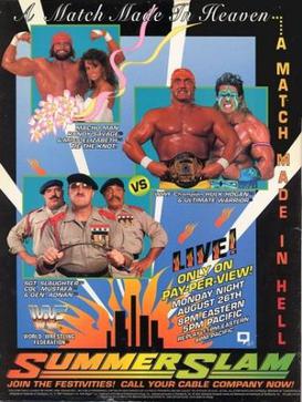 SummerSlam 1991 - "A Match Made In Heaven, A Match Made In Hell" SummerSlam_1991