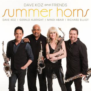 <i>Summer Horns</i> 2013 studio album by Dave Koz, Gerald Albright, Mindi Abair & Richard Elliot