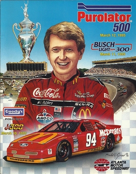 <span class="mw-page-title-main">1995 Purolator 500</span> Fourth race of the 1995 NASCAR Winston Cup Series