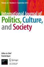 File:International Journal of Politics, Culture, and Society (front cover).jpg