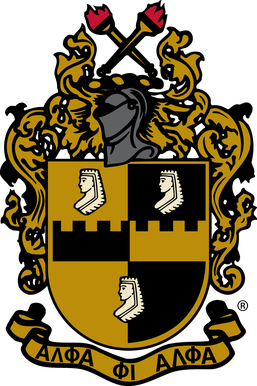 The coat of arms of Alpha Phi Alpha