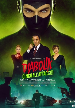 <i>Diabolik: Ginko Attacks!</i> 2022 Italian film by Manetti Bros.