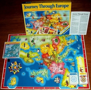 <i>Journey Through Europe</i> Board game