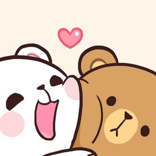 Milk & Mocha  Milk & mocha, Cute love gif, Cute bear drawings