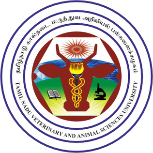 <span class="mw-page-title-main">Tamil Nadu Veterinary and Animal Sciences University</span> Veterinary university in Madhavaram Milk Colony, Chennai, India