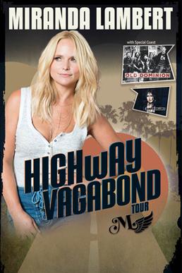 <span class="mw-page-title-main">Highway Vagabond Tour</span> 2017 concert tour by Miranda Lambert