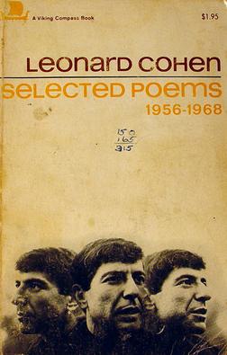 <i>Selected Poems 1956–1968</i> Book by Leonard Cohen