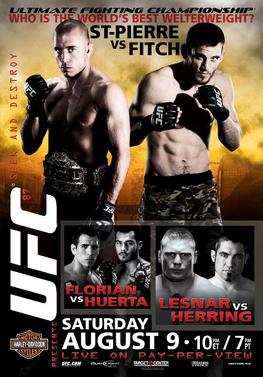 <span class="mw-page-title-main">UFC 87</span> UFC mixed martial arts event in 2008