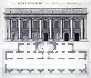 The front elevation and plan. Atrii-Peckwartensis.jpg