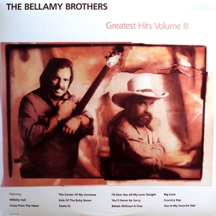 <i>Greatest Hits Volume III</i> (The Bellamy Brothers album) 1989 greatest hits album by The Bellamy Brothers