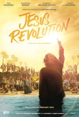 <i>Jesus Revolution</i> 2023 film directed by Jon Erwin and Brent McCorkle