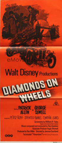 <i>Diamonds on Wheels</i> 1974 British film by Jerome Courtland