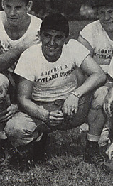 Una foto de Fritz Heisler con los Cleveland Browns en 1946