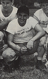 Una foto di Fritz Heisler con i Cleveland Browns nel 1946