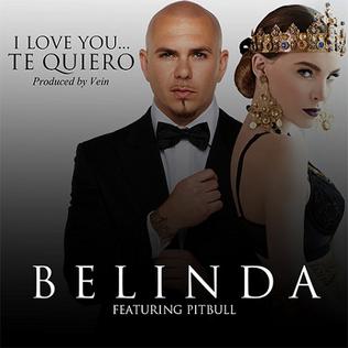 I Love You... Te Quiero 2014 single by Belinda featuring Pitbull