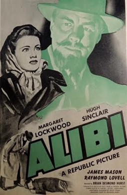 <i>Alibi</i> (1942 film) 1942 British film by Brian Desmond Hurst