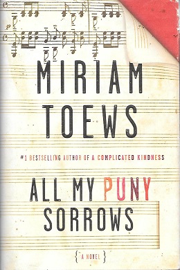 <i>All My Puny Sorrows</i> 2014 novel