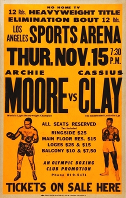 <span class="mw-page-title-main">Archie Moore vs. Cassius Clay</span> 1962 boxing match