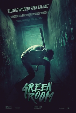 <i>Green Room</i> (film) 2015 film by Jeremy Saulnier