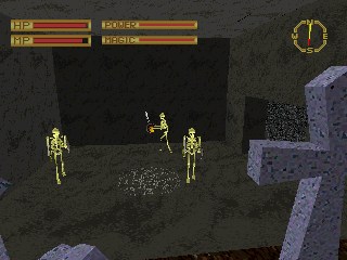 File:King's Field 1 gameplay.jpg