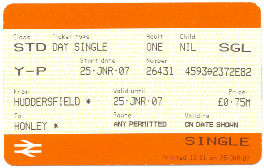 ticket examples